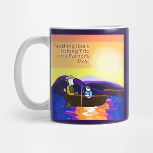 Father's Day-Fishing trip sunset Mug